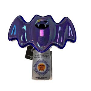 Bath & Body Works Neon Bat Night Light Wallflower Plug In Halloween Gothic Home